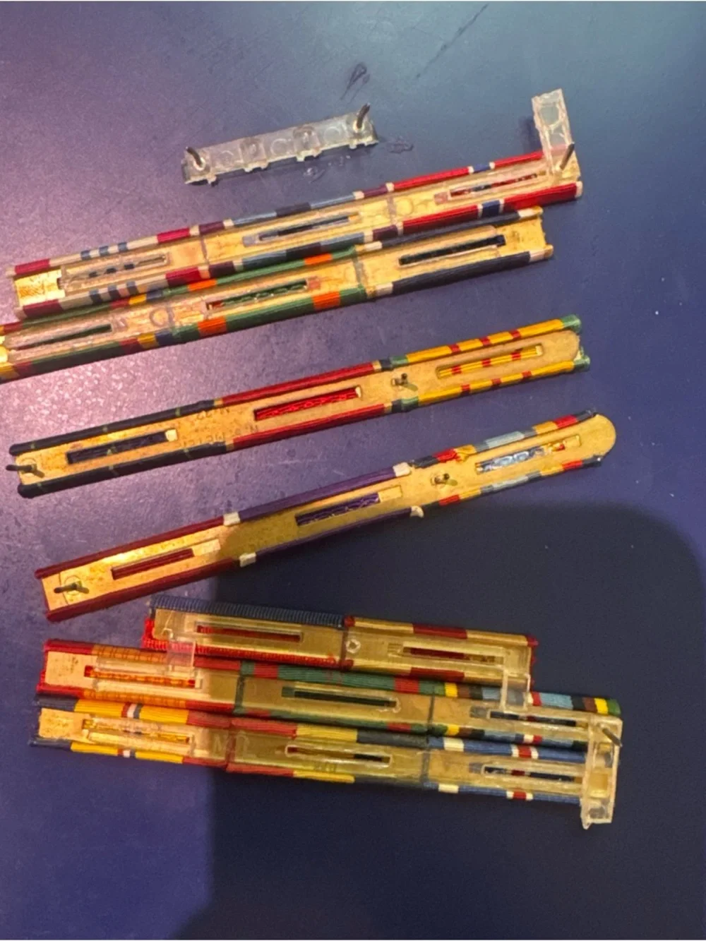 Colorful Military Ribbon Bar Set - Multicolor - Picture 4 of 6